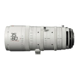 DZOFilm Catta FF 35 to 80mm T2.9 Cine Zoom Lens for Sony E Camera with Parfocal Design (White)