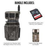 Stealth Cam Revolver 360 Degree Cellular Trail Camera 10-Pack with Ten 32GB Cards and Reader