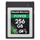 Delkin Devices Power 256GB CFexpress Type B G4 Memory Card with 1780 MBPS Max Read Speed