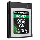 Delkin Devices Power 256GB CFexpress Type B G4 Memory Card with 1780 MBPS Max Read Speed