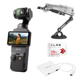 DJI Osmo Pocket 3 with Blade Arm for DJI Pocket 3, Insta 360, and GoPro HERO 12 Cameras Bundle