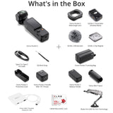 DJI Osmo Pocket 3 Creator Combo with Blade Arm for DJI Pocket 3 and Insta 360 Cameras Bundle