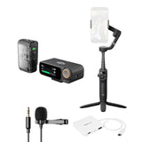 DJI Mic 2 with Omnidirectional Audio Recording Feature (1 TX and 1 RX) with Gimbal Bundle