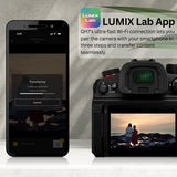 Panasonic LUMIX GH7 Micro Four-Thirds Mirrorless Camera with 2-Pack Batteries and Charger Bundle