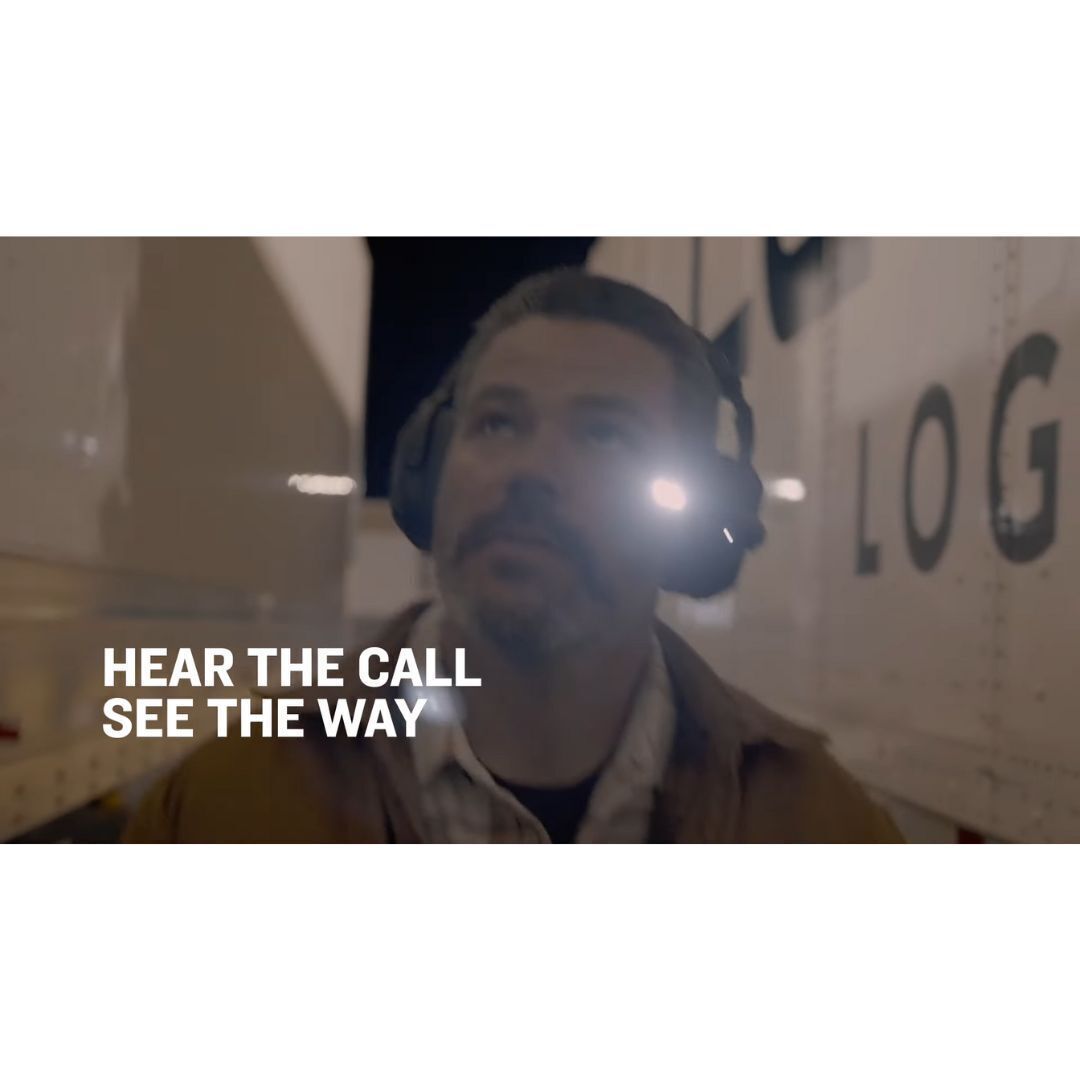 Garmin dezl Ergonomic Headset 210 for Truckers with Built-In LED Flashlight (Black, 2-In-1 Edition)