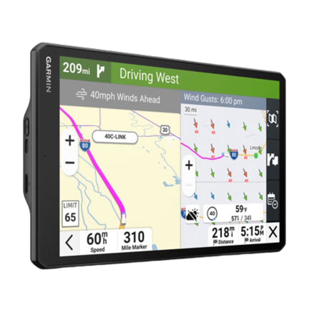 Garmin dezlCam OTR1020 GPS Truck Navigator with 10-Inch 1080p Touchscreen Display (Black)