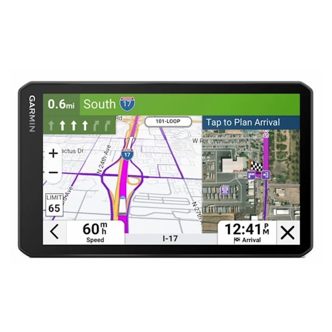 Garmin dezl OTR720 GPS Truck Navigator with 7-Inch 1024p Touchscreen Display (Black)