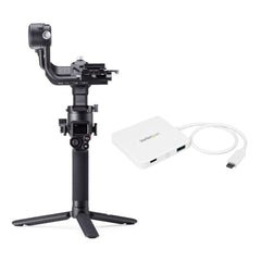 DJI Ronin-SC Handheld Gimbal Stabilizer with 3-Port USB-C Hub with Power Delivery bundle