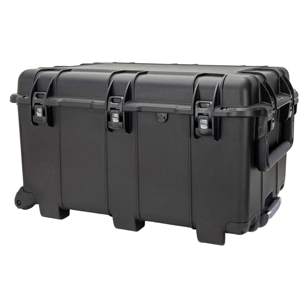 NANUK 975 Wheeled Hard Case with 185.78L Storage, NK-7 Resin Body, and Power Claw Latching (Black)