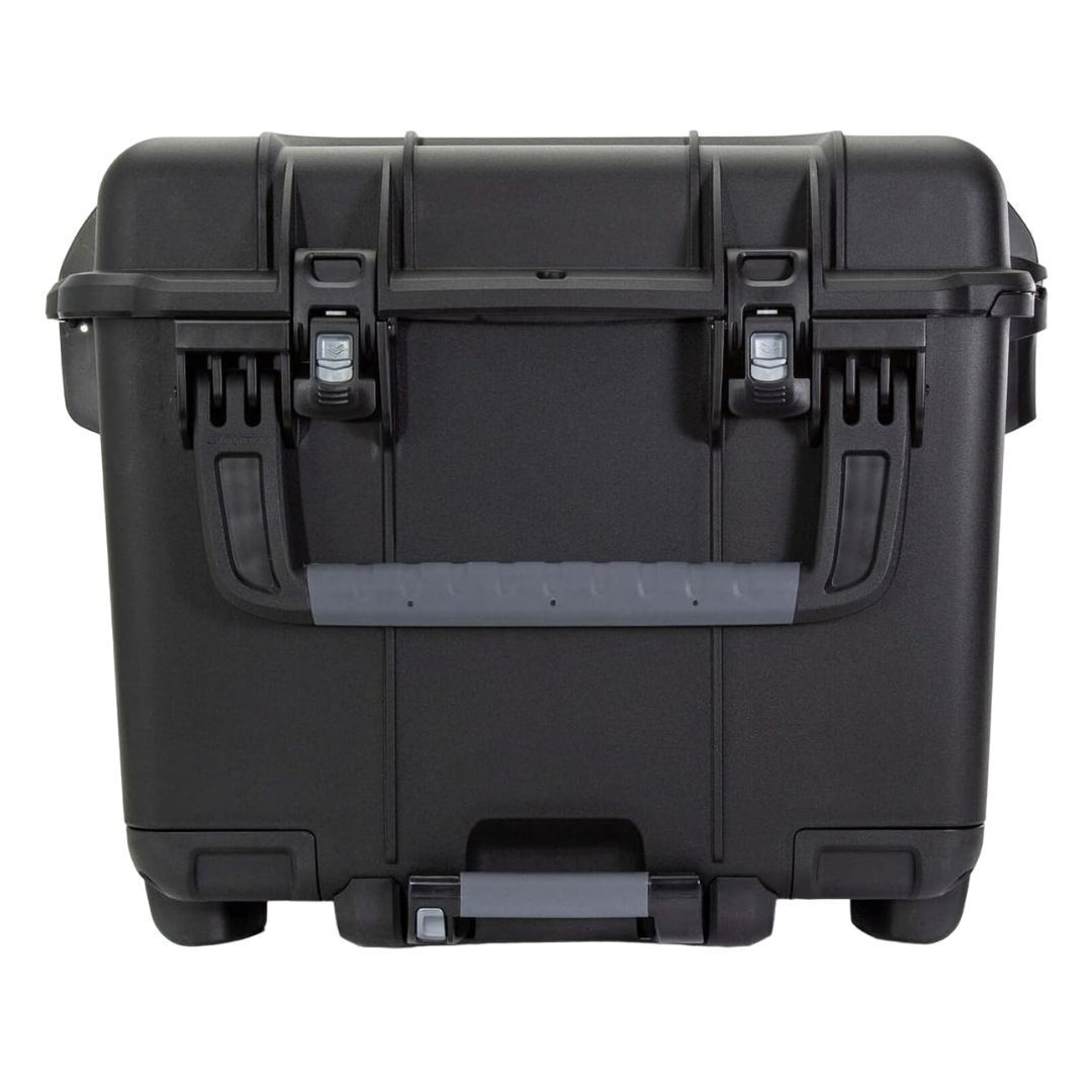 NANUK 975 Wheeled Hard Case with 185.78L Storage, NK-7 Resin Body, and Power Claw Latching (Black)