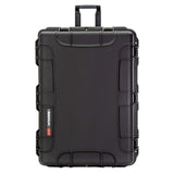 NANUK 975 Wheeled Hard Case with 185.78L Storage, NK-7 Resin Body, and Power Claw Latching (Black)
