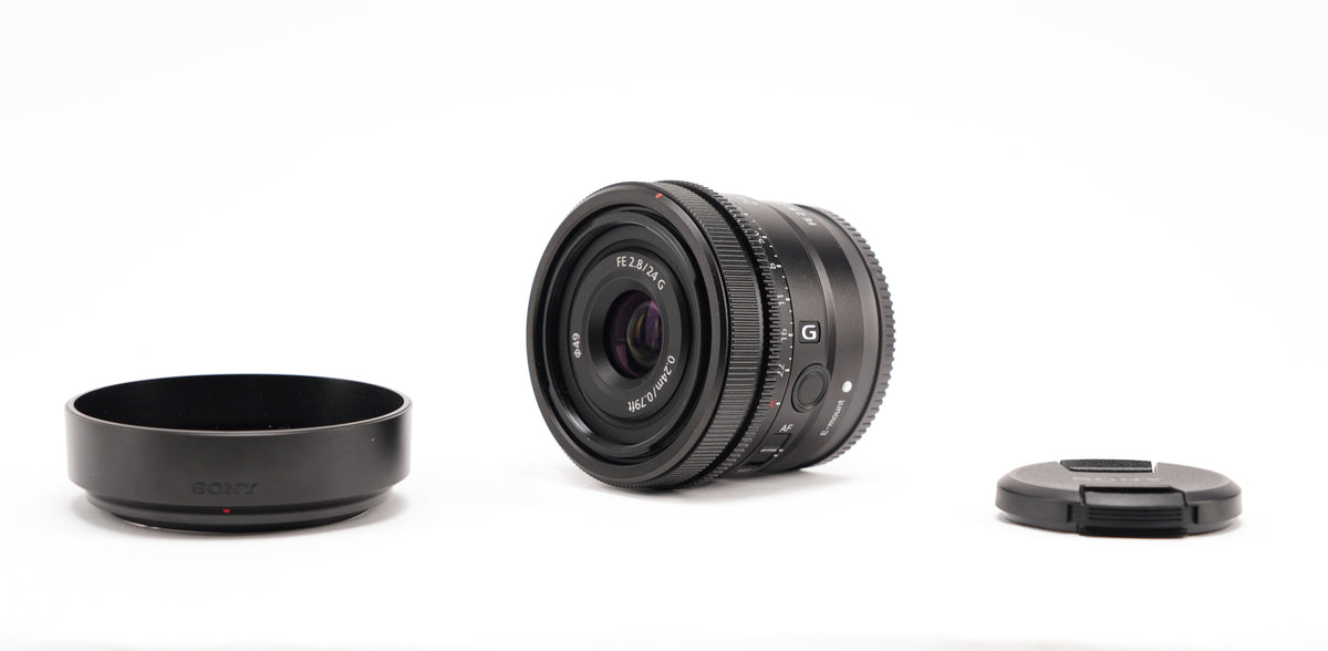 Sony SEL24F28G FE 24mm f/2.8 G Full-Frame Ultra-Compact G Series Lens (Open Box)