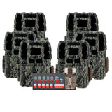 Browning Trail Camera Dark Ops Pro DCL NANO Trail Camera 6-Pack with Six 32GB Cards and Reader