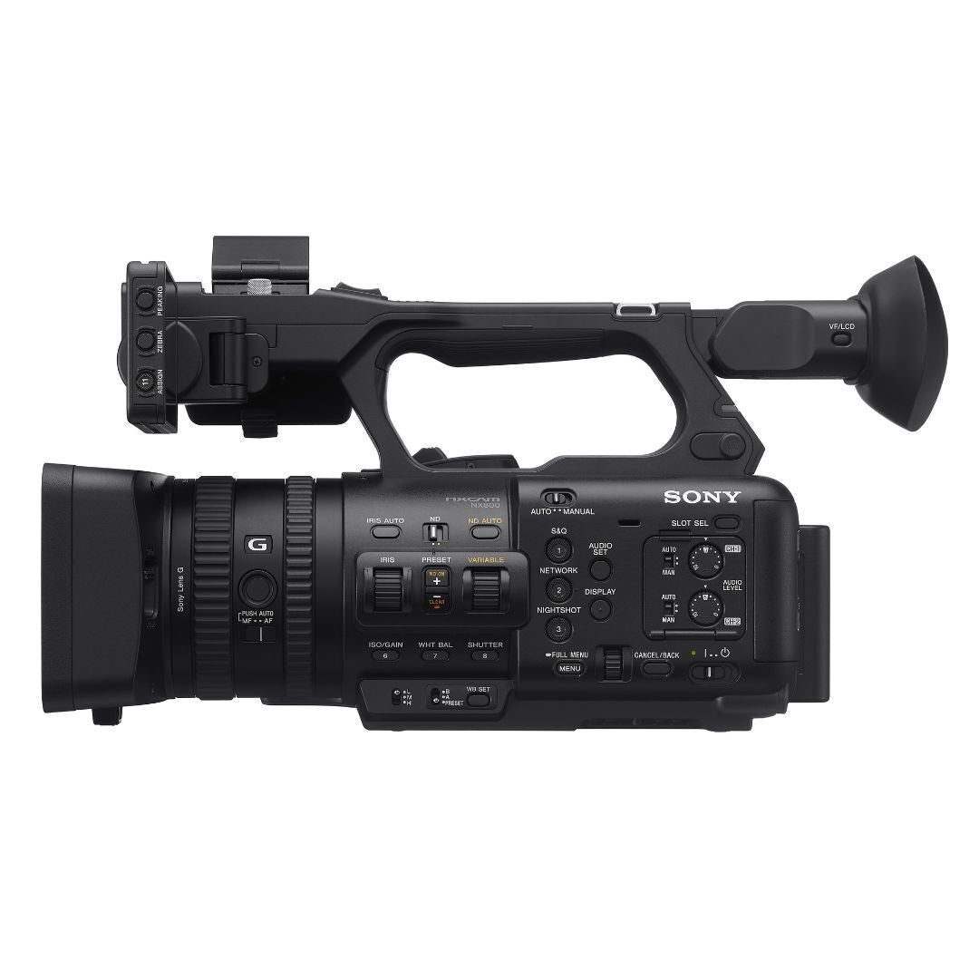 Sony HXR-NX800 Solid State Handheld 4K Camcorder with 1.0-Type Exmor RS CMOS Image Sensor (Black)