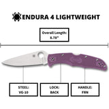 Spyderco Folding Knife Endura 4