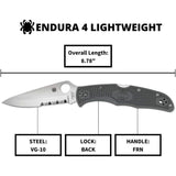Spyderco Folding Knife Endura 4