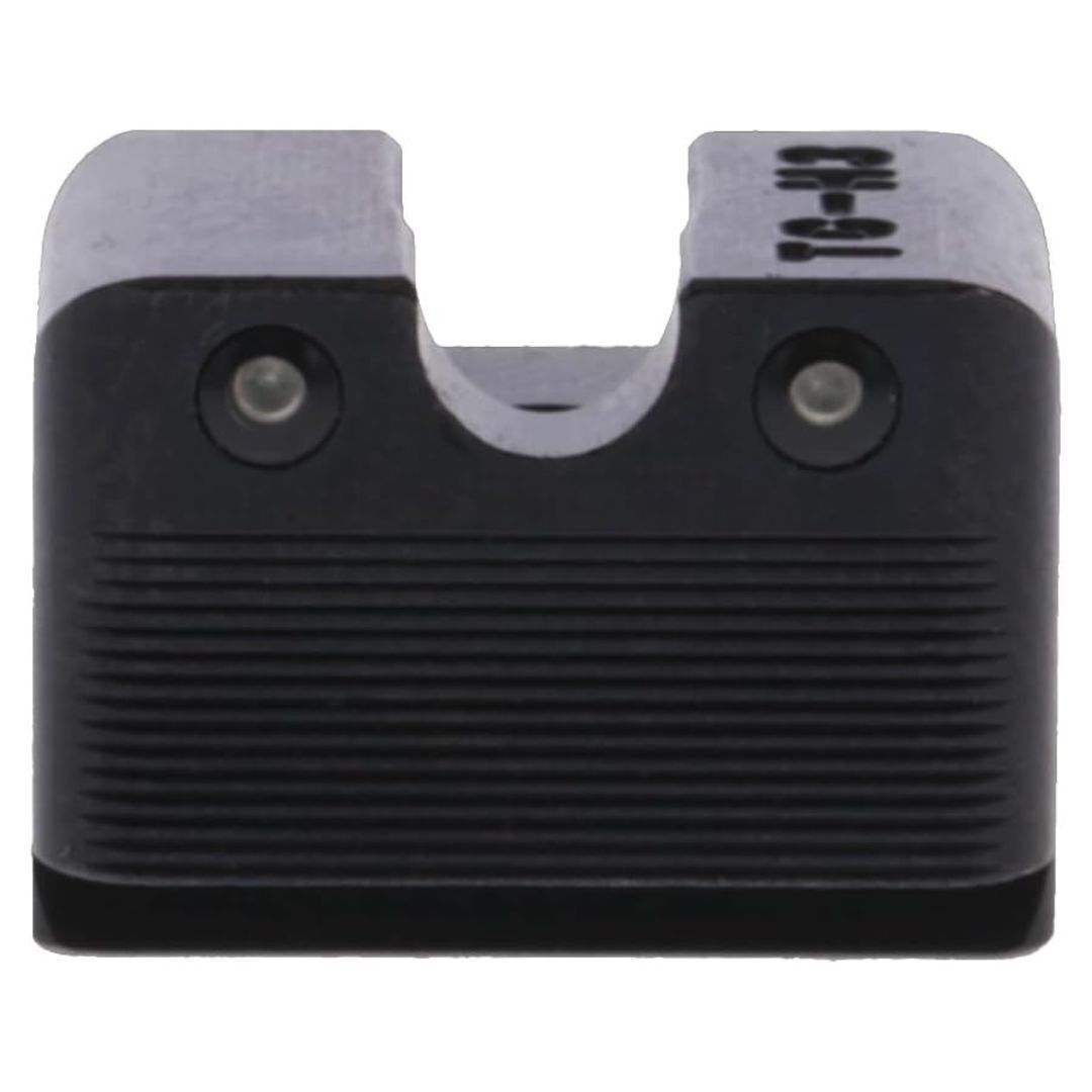 TruGlo Tritium Pro Glock 42 and 43 MOS Handgun Sights with Front Sight Focus Lock Ring (Orange Ring)