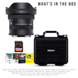 Sigma 10 to 18mm F2.8 DC DN Contemporary Ultra-Wide-Angle Zoom Lens for L Mount Bundle
