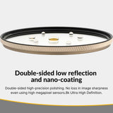 NiSi 82mm Armor FX Pro Nano L395 UV Protection Filter with Cine Optical Glass and FX Filter Bundle