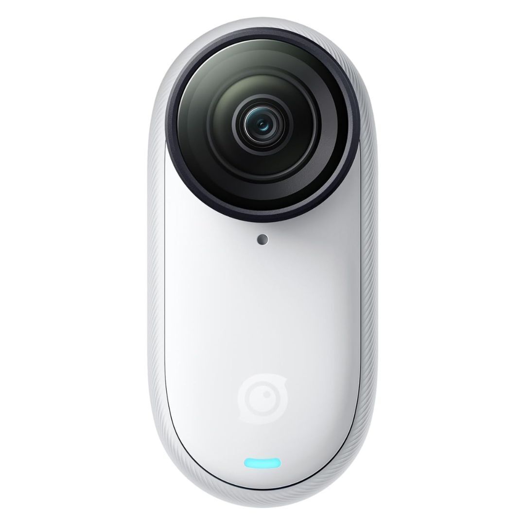 Insta360 GO 3S Standalone Camera with 4K Recording and Versatile Mounting (64GB, Arctic White)