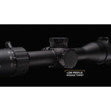 SIG SAUER WHISKEY4 5-20x50mm Waterproof Fogproof Riflescope with Zero-Stop Elevation Turret (Black)