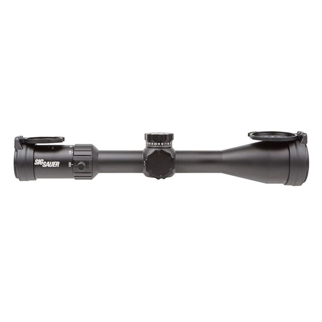 SIG SAUER WHISKEY4 5-20x50mm Waterproof Fogproof Riflescope with Zero-Stop Elevation Turret (Black)