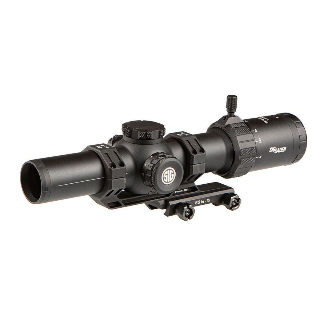 SIG SAUER Tango-MSR LPVO 1-10x28mm 34mm Tube MSR BDC-10 Reticle Waterproof Riflescope (Black)