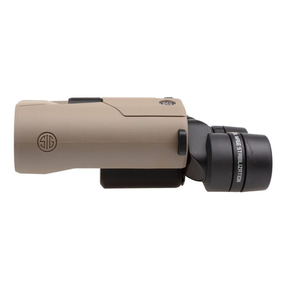 SIG SAUER Zulu6 HDX OIS 12X42mm Waterproof Fog-Proof Portable Roof Prism Binocular (Flat Dark Earth)