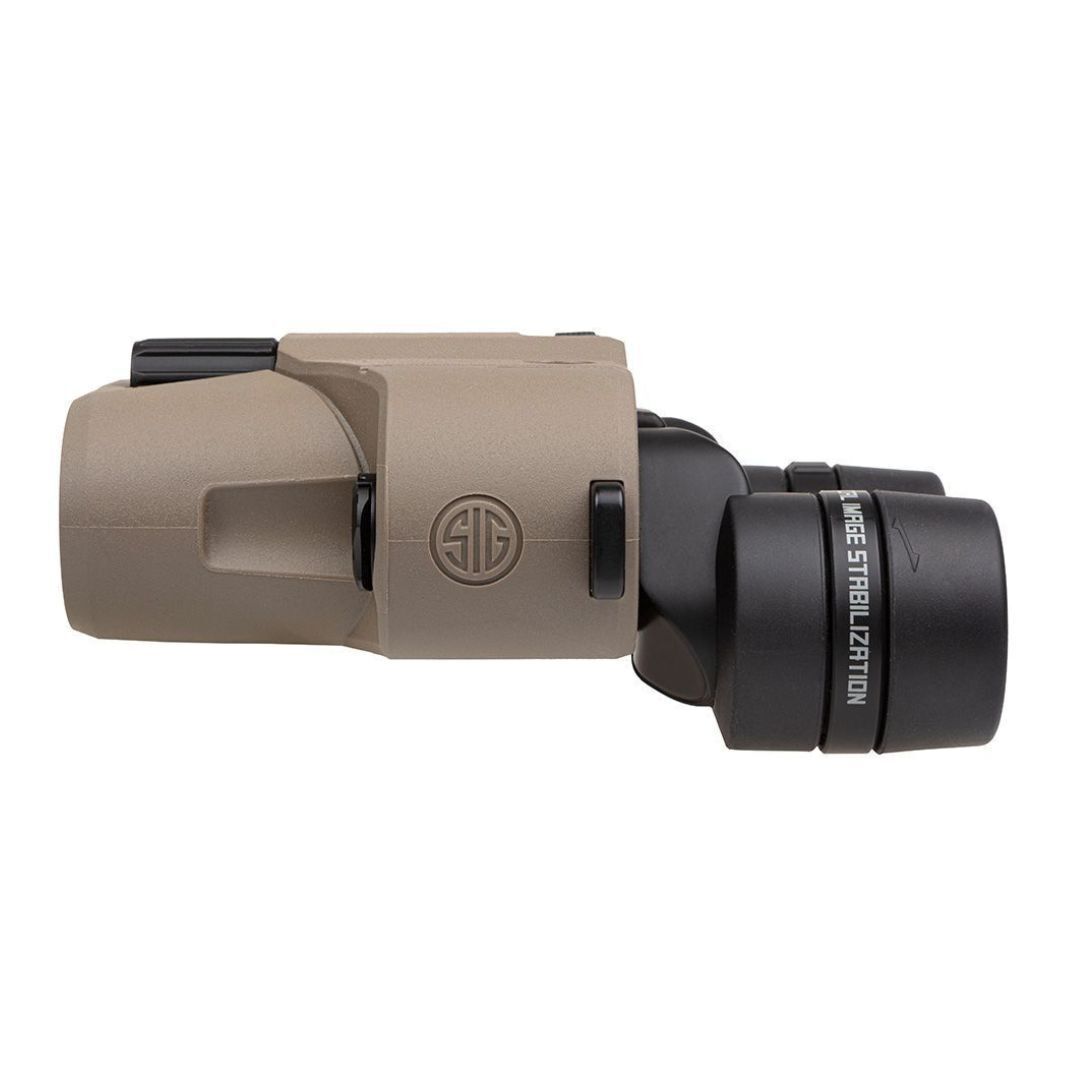 SIG SAUER Zulu6 HDX OIS 12X42mm Waterproof Fog-Proof Portable Roof Prism Binocular (Flat Dark Earth)