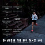 Garmin Forerunner 965 GPS 1.4-Inch Display Titanium Bezel Running Smartwatch(Whitestone/Powder Gray)