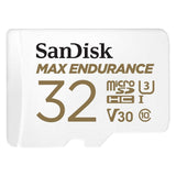 SanDisk 32GB MAX Endurance MicroSDHC Card with Adapter, 100MBPS Read Speed, and 40MBPS Write Speed
