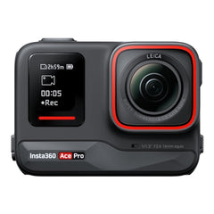 Insta360 Ace Pro Action Camera with Flip Touchscreen, HDR Video, and Waterproof Design (Black)