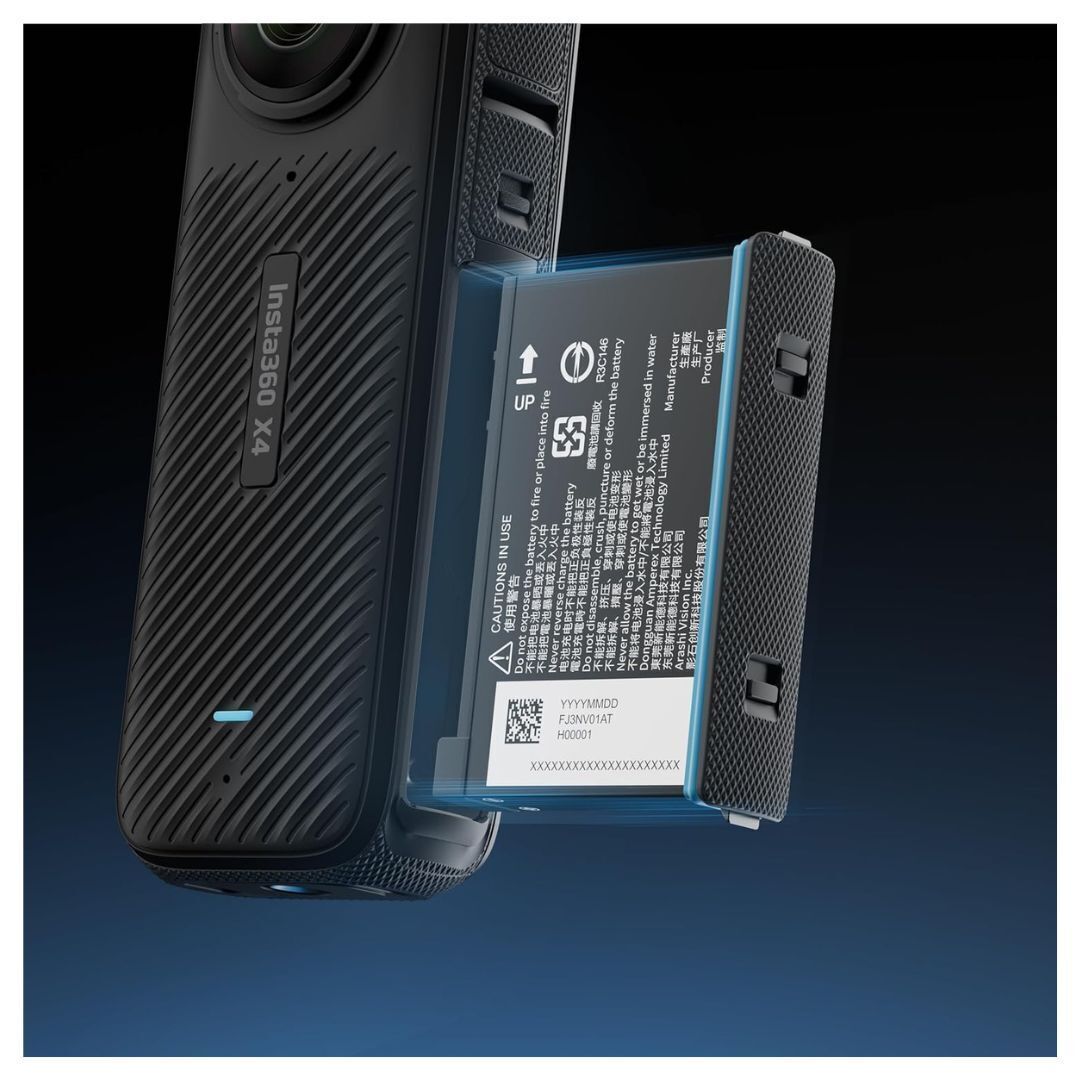 Insta360 X4 Rechargeable Battery for X4 Camera with 2290mAh High-Capacity