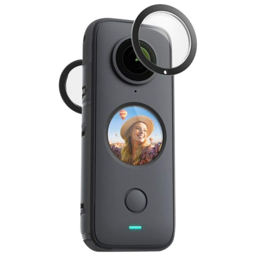 Insta360 Splash-Proof Adhesive Lens Protector for One X2 Camera with Pry Tool (Pair)