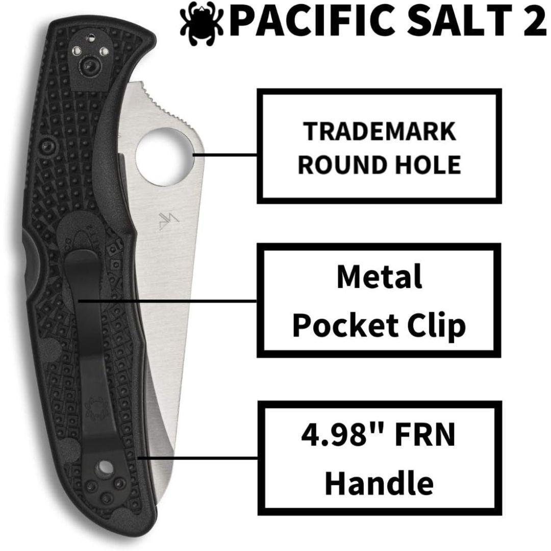 Spyderco Folding Knife Pacific Salt 2