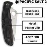 Spyderco Folding Knife Pacific Salt 2