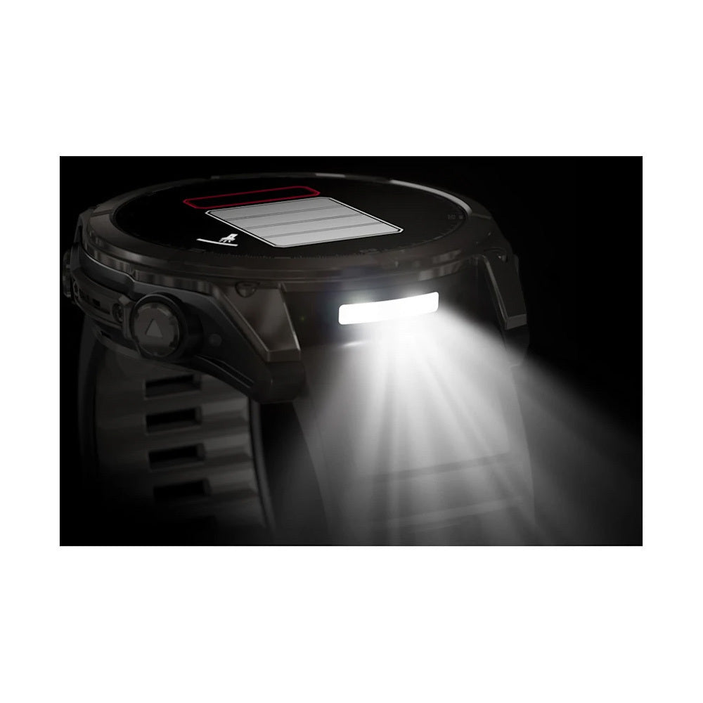 Garmin Fenix 8 Sapphire 51mm GPS Smartwatch with 1.4-Inch AMOLED Display (Black and Pebble Gray)