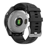 Garmin Fenix E 47mm GPS Smartwatch with 1.3-Inch AMOLED Display (Stainless Steel and Black)