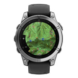 Garmin Fenix E 47mm GPS Smartwatch with 1.3-Inch AMOLED Display (Stainless Steel and Black)