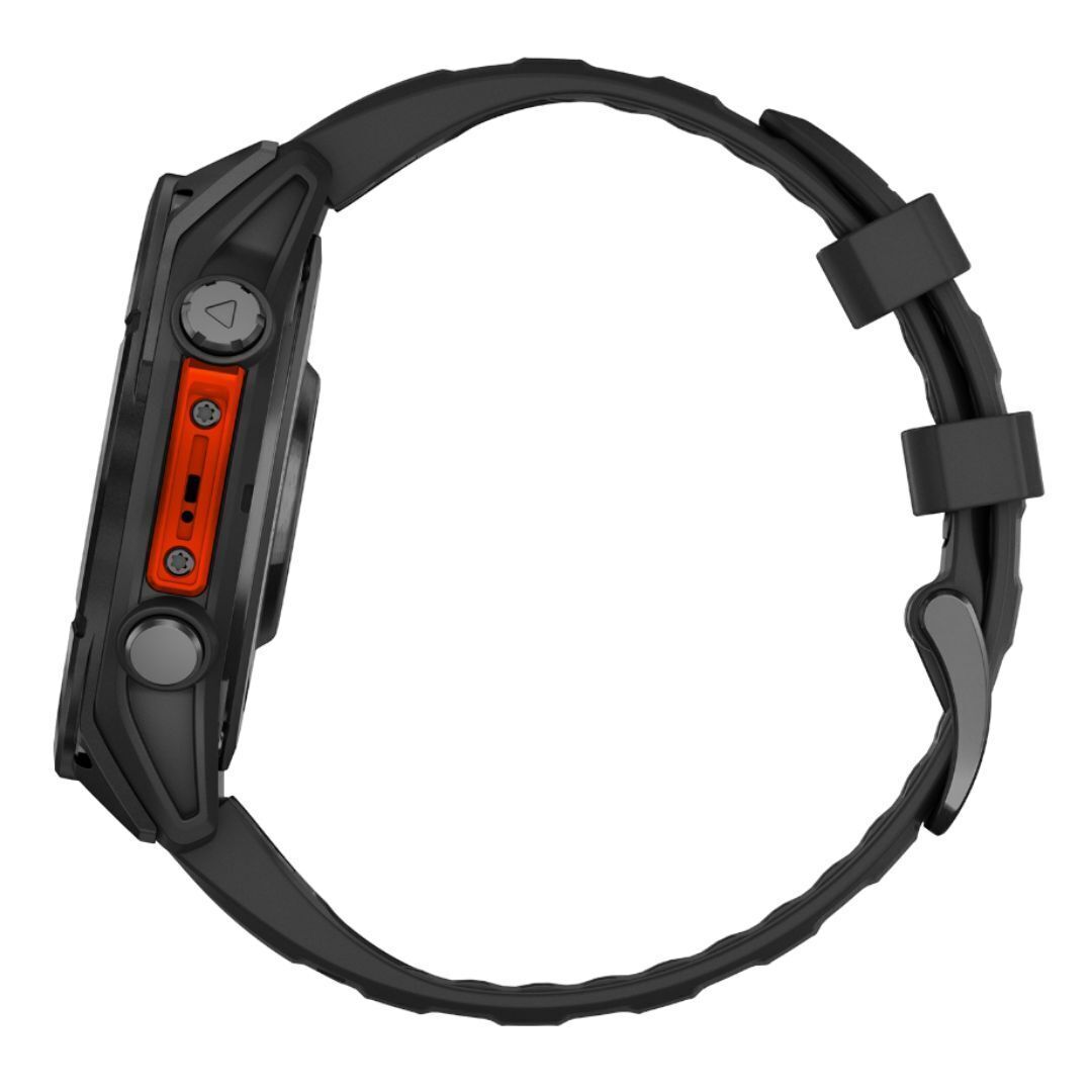 Garmin Fenix 8 47mm GPS Smartwatch with 1.4-Inch AMOLED Display (Slate Gray and Black)