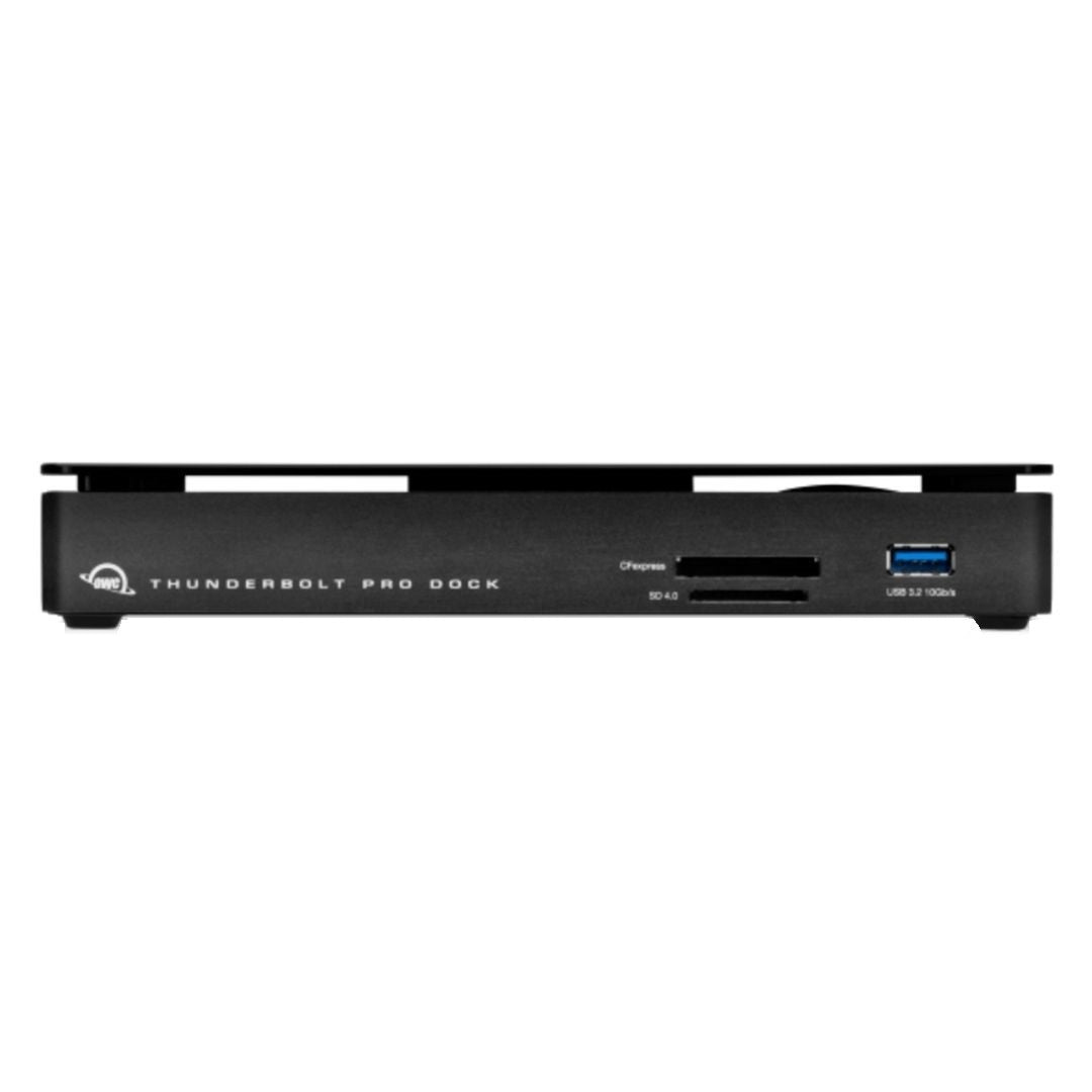 OWC Thunderbolt Pro Dock with 10G Ethernet, Frontside CFexpress and SD Card Readers (Black)