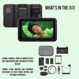 Atomos Shinobi II HDMI 4K Monitor with HDR Touchscreen with Atomos Monitor Accessory Kit Bundle