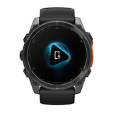 Garmin Fenix 8 51mm GPS Smartwatch with 1.4-Inch AMOLED Display (Slate Gray and Black)