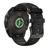 Garmin fenix 8 Sapphire Solar 47mm Smartwatch with Built-In LED Flashlight (Black and Pebble Gray)