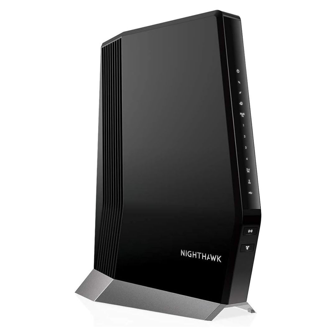 NETGEAR Nighthawk AX8 DOCSIS 3.1 Two-In-One Cable Modem with Wi-Fi 6 Router (Black, Refurbished)
