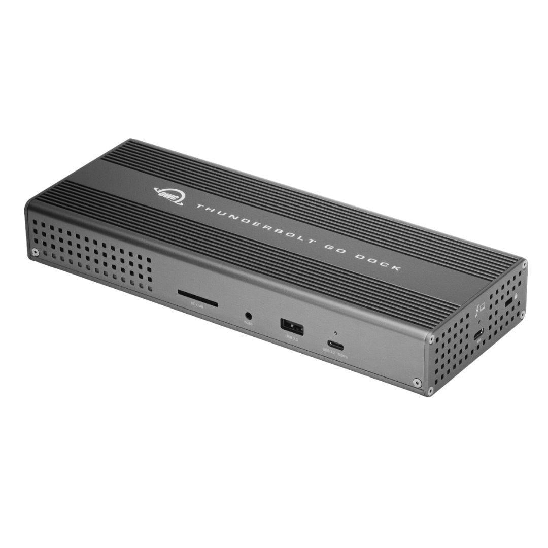OWC Thunderbolt Go Dock with USB 2.0 Port, HDMI 2.1 Port and 2.5 Gigabit Ethernet Port (Space Gray)