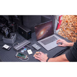 OWC Thunderbolt Go Dock with USB 2.0 Port, HDMI 2.1 Port and 2.5 Gigabit Ethernet Port (Space Gray)