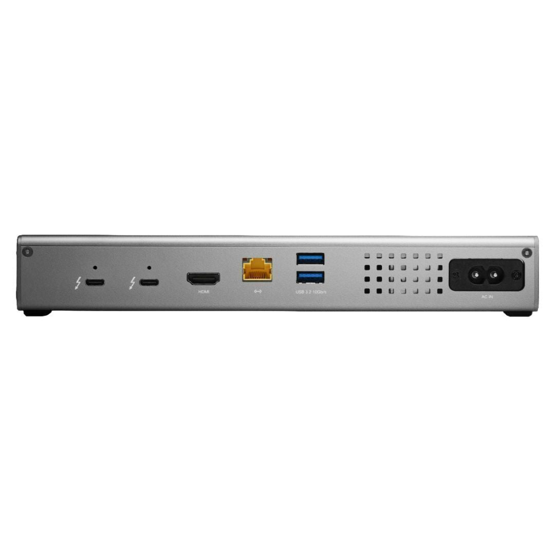 OWC Thunderbolt Go Dock with USB 2.0 Port, HDMI 2.1 Port and 2.5 Gigabit Ethernet Port (Space Gray)