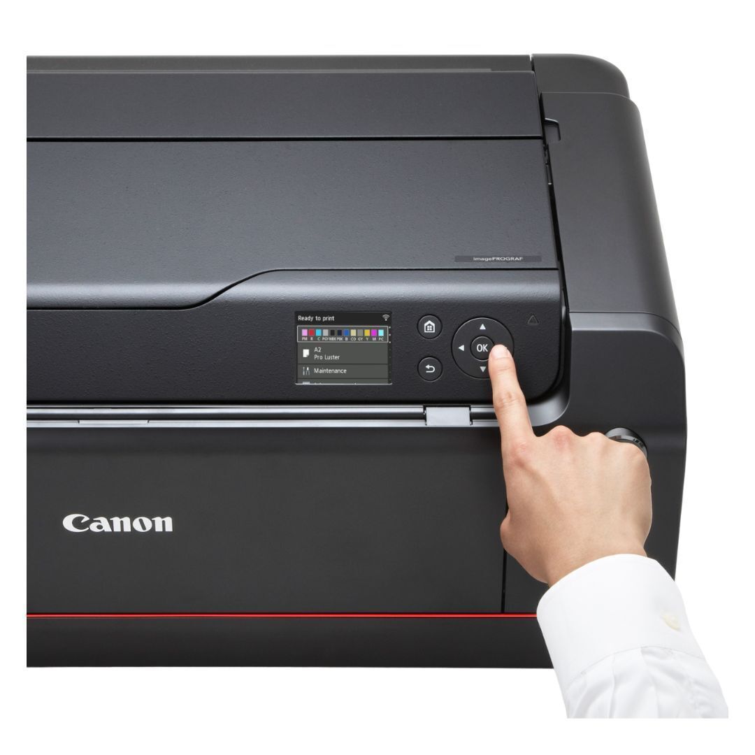 Canon imagePROGRAF PRO-1100 17-Inch Wide Format Printer with Lucia Pro II Ink System (Black)