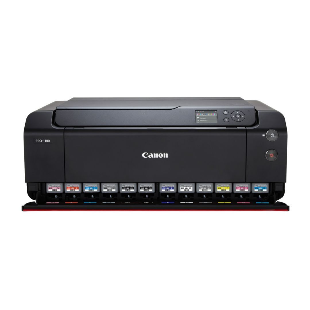 Canon imagePROGRAF PRO-1100 17-Inch Wide Format Printer with Lucia Pro II Ink System (Black)